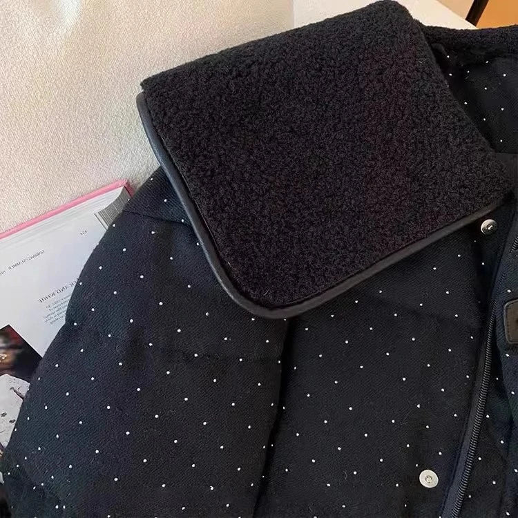 Sweet Polka Dot Cotton Jacket