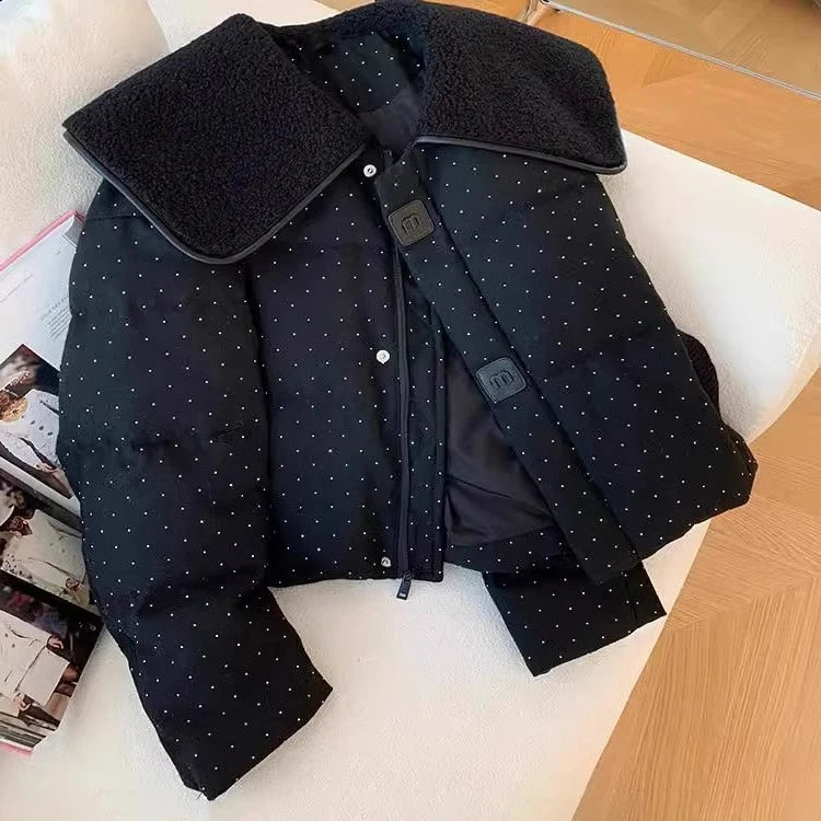 Sweet Polka Dot Cotton Jacket