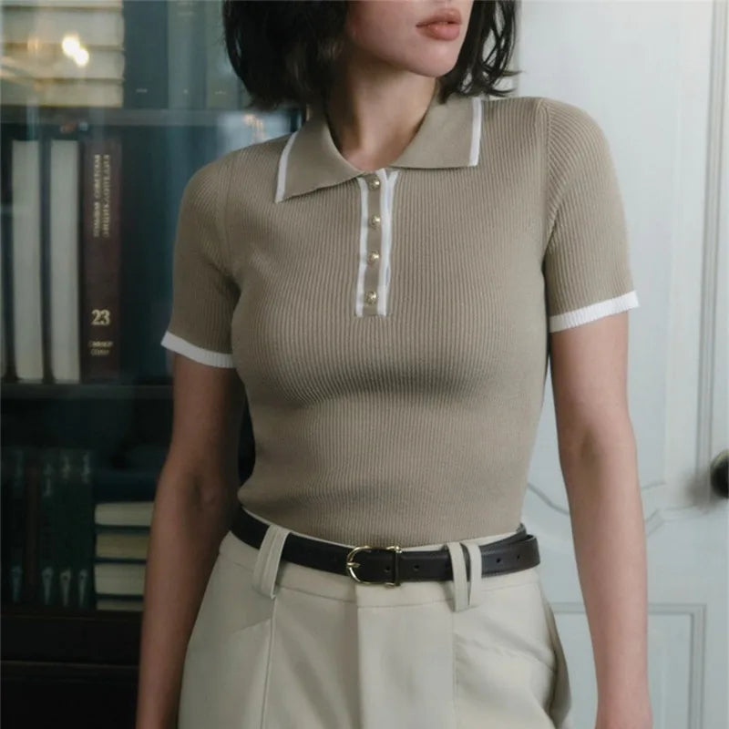 Elegant Knitted Pullover