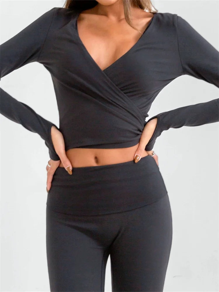 Tops Casual Blouses for Sports Workout