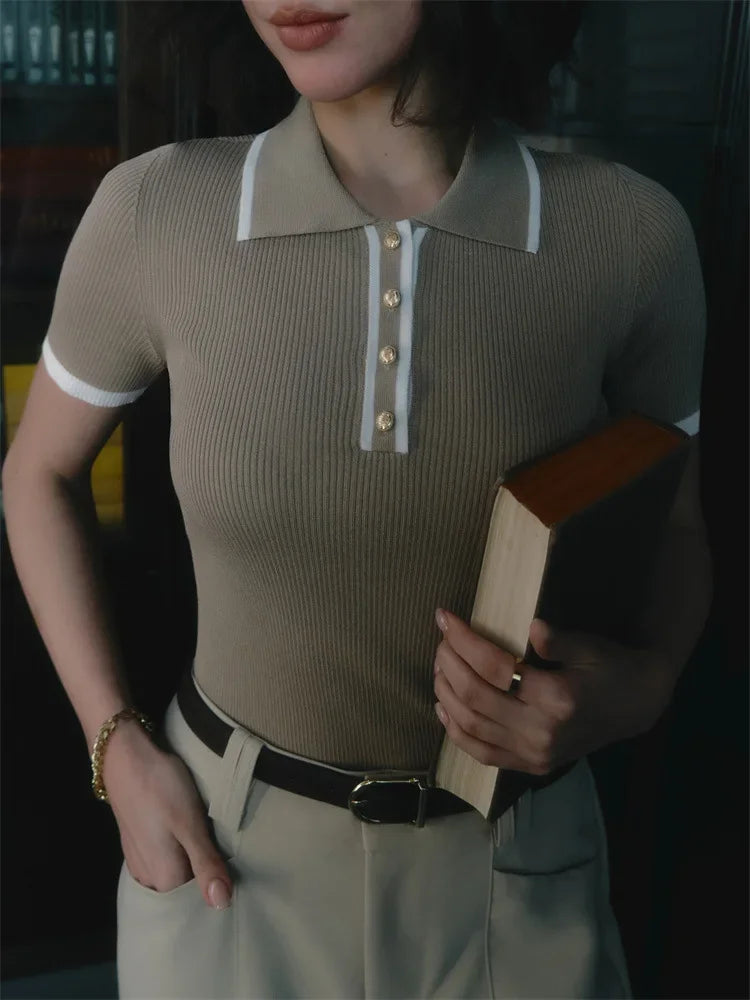 Elegant Knitted Pullover