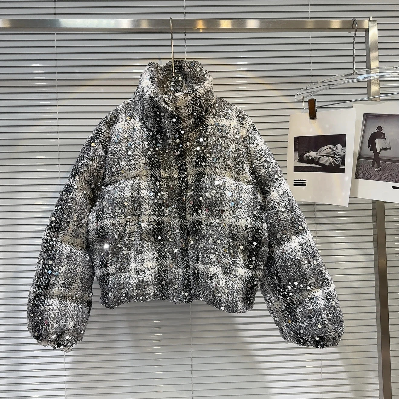 Warm Coat White Duck Jacket