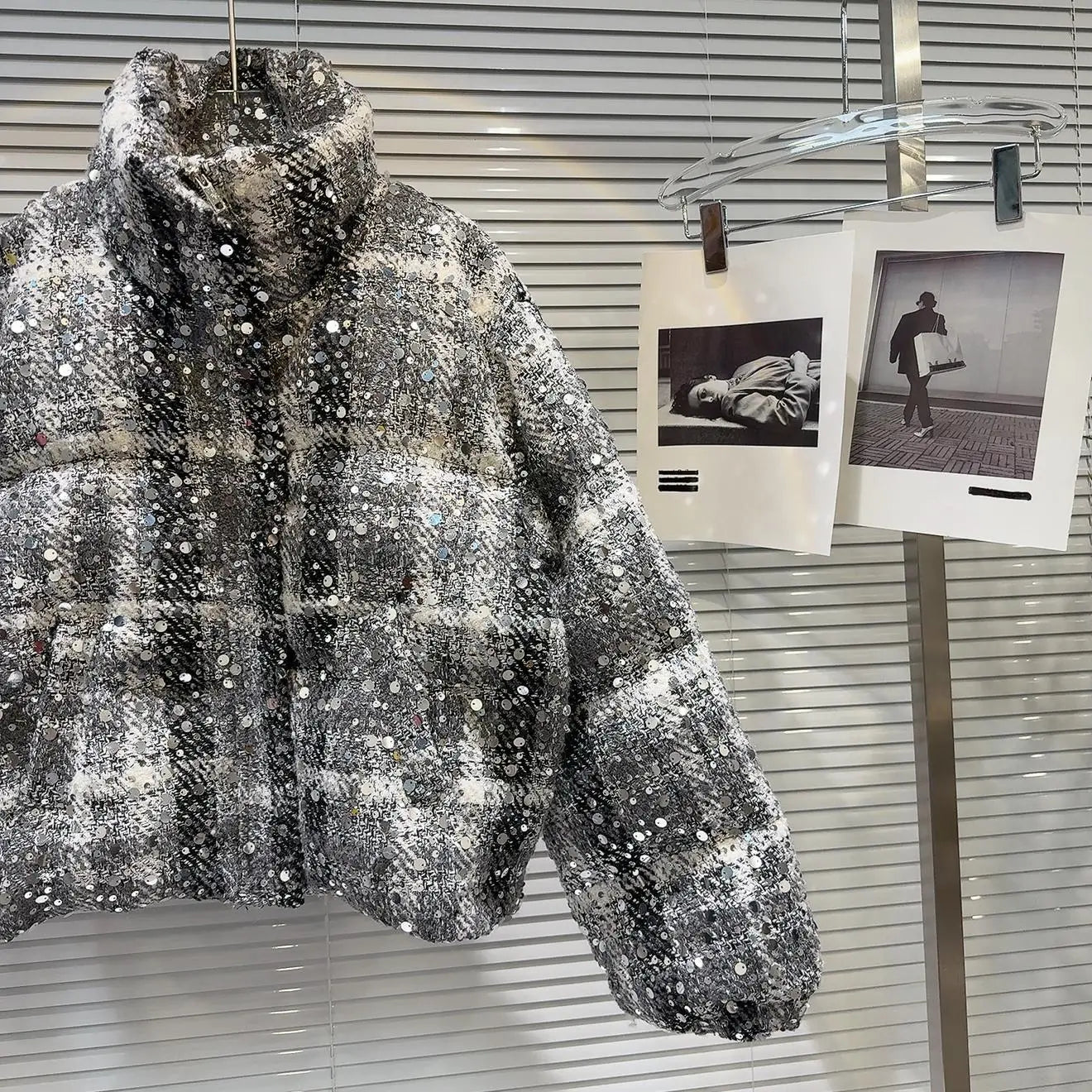 Warm Coat White Duck Jacket