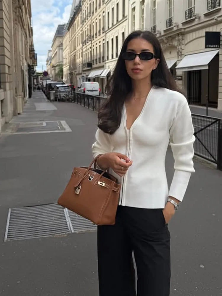 Knitted Women Cardigan