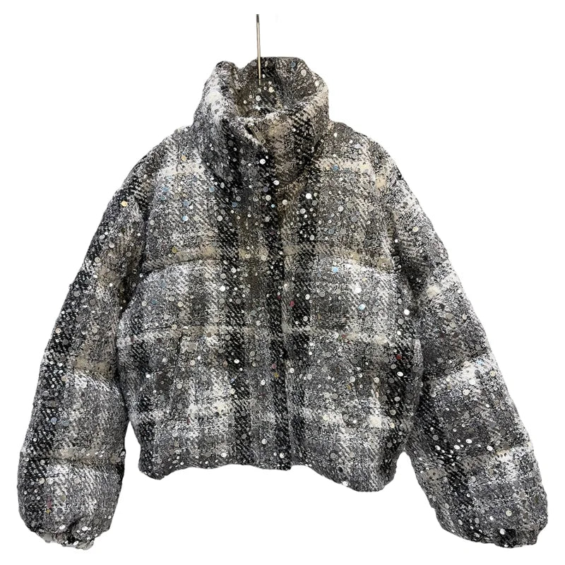 Warm Coat White Duck Jacket