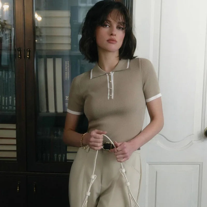 Elegant Knitted Pullover