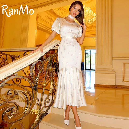 Elegant Soft Satin Evening Dresses