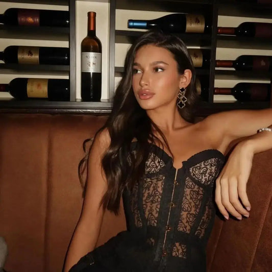 Corset Lace Top
