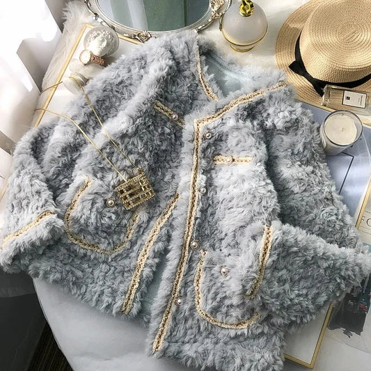 French Retro Fragrant Coat