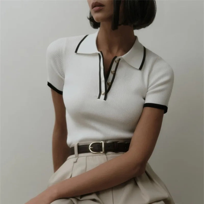 Elegant Knitted Pullover