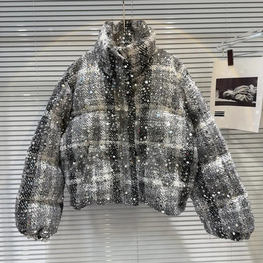 Warm Coat White Duck Jacket
