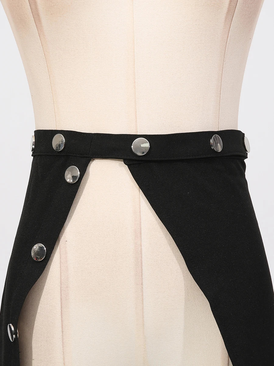 Black Two Piece Set for Women